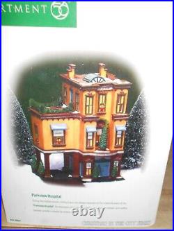 DEPT 56 Christmas in the City PARKVIEW HOSPITAL NIB