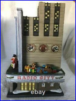 DEPT 56 Christmas in the City RADIO CITY MUSICAL HALL