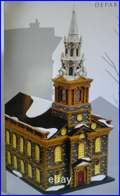 DEPT 56 Christmas in the City ST PAUL'S CHAPEL #4020173 BRAND NEW