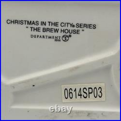 DEPT 56 Christmas in the City Series THE BREWHOUSE 4036491 Jackson Bros RARE