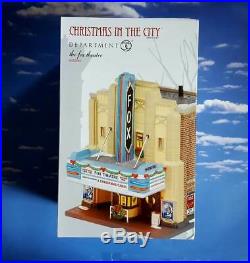 DEPT 56 Christmas in the City THE FOX THEATRE! Hard To Find