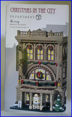 DEPT 56 Christmas in the City THE ROXY #805537 BRAND NEW