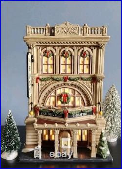 DEPT 56 Christmas in the City THE ROXY #805537 Vaudville Theatre