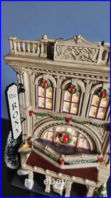DEPT 56 Christmas in the City THE ROXY #805537 Vaudville Theatre