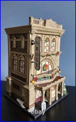 DEPT 56 Christmas in the City THE ROXY #805537 Vaudville Theatre
