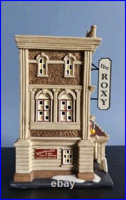 DEPT 56 Christmas in the City THE ROXY #805537 Vaudville Theatre