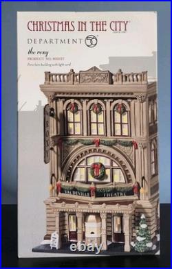 DEPT 56 Christmas in the City THE ROXY #805537 Vaudville Theatre