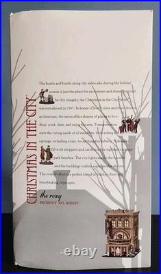 DEPT 56 Christmas in the City THE ROXY #805537 Vaudville Theatre