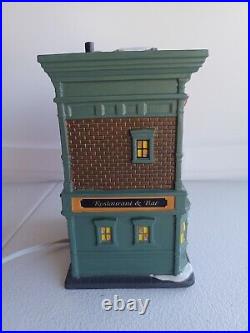 DEPT 56 FULTON FISH HOUSE 4030345 CHRISTMAS IN THE CITY SNOW VILLAGE CIC No Box