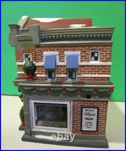 DEPT 56 HENSLY 32 CADILLAC & BUICK CHRISTMAS IN THE CITY Village 355B NEW in BOX