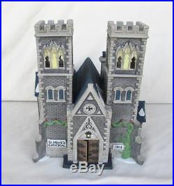 Dept 56 Limited Ed 5549-2 Cathedral Of St. Mark Retired 1993 In Original Cover