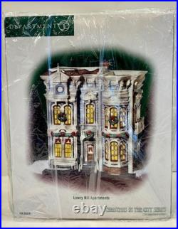 DEPT 56 LOWRY HILL APARTMENTS CHRISTMAS IN THE CITY New In Box