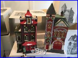 DEPT. 56 Lot Of 12 HERITAGE VILLAGE COLLECTION Christmas In The City With Boxes