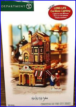 DEPT 56 Russian Tea Room 59245 Christmas In The City NIB FREE & FAST SHIPPING