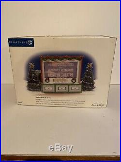 DEPT 56 SNOW VILLAGE STARDUST DRIVE-IN THEATER Christmas