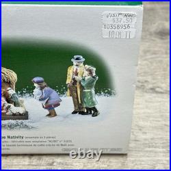 DEPT 56 VISITING THE NATIVITY CHRISTMAS IN THE CITY SERIES Tested