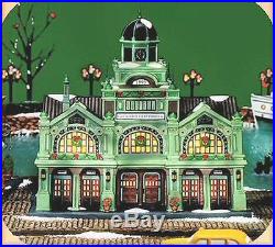 Dept56 Christmas In The City East Harbor Ferry Terminal Limited Edition