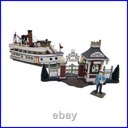 Deparment 56 Christmas in the City Village EAST HARBOR FERRY 59213 Boat Rare