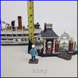 Deparment 56 Christmas in the City Village EAST HARBOR FERRY 59213 Boat Rare