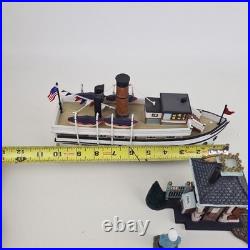 Deparment 56 Christmas in the City Village EAST HARBOR FERRY 59213 Boat Rare