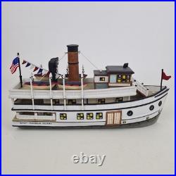 Deparment 56 Christmas in the City Village EAST HARBOR FERRY 59213 Boat Rare