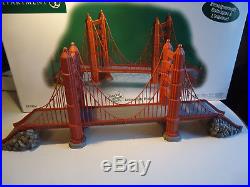 Depart 56 Golden Gate Bridge Historical Landmark series Christmas in the city
