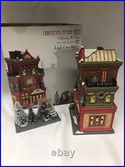Department 56 2017 KRINGLE & SONS BOUTIQUE Christmas In the City Limited Edition