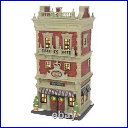 Department 56 6009754 Uptown Chess Club -Christmas in the City