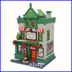 Department 56 6013402 Santa's Corner Confectionery Christmas in the City