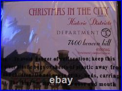 Department 56 7400 Beacon Hill Christmas in the City Limited Edition 2013 SEALED