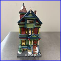 Department 56 755 PACIFIC HEIGHTS Christmas in the City #4036494 with Box LTD 2014