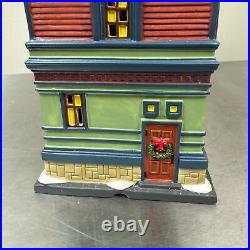 Department 56 755 PACIFIC HEIGHTS Christmas in the City #4036494 with Box LTD 2014