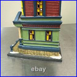 Department 56 755 PACIFIC HEIGHTS Christmas in the City #4036494 with Box LTD 2014