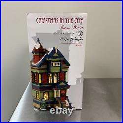 Department 56 755 PACIFIC HEIGHTS Christmas in the City #4036494 with Box LTD 2014