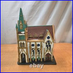 Department 56 All Saints Corner Church Christmas in the City Lighted House