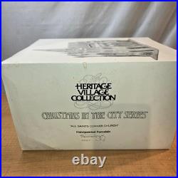 Department 56 All Saints Corner Church Christmas in the City Lighted House