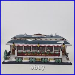 Department 56 American Diner 799939 Christmas In The City Lighted Building