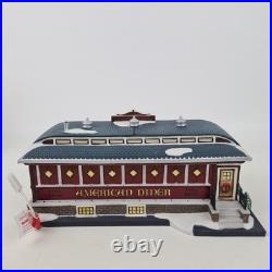 Department 56 American Diner 799939 Christmas In The City Lighted Building