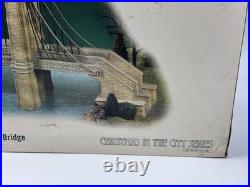 Department 56 Brooklyn Bridge 56.59247 Christmas In The City New Open Box