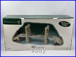 Department 56 Brooklyn Bridge 56.59247 Christmas In The City New Open Box