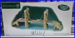 Department 56 Brooklyn Bridge Historical Landmark Series 59247 Christmas City