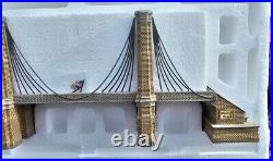 Department 56 Brooklyn Bridge Historical Landmark Series 59247 Christmas City