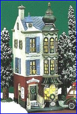 Department 56 CAFE CAPRICE FRENCH Restourant Christmas in the City Holiday Decor