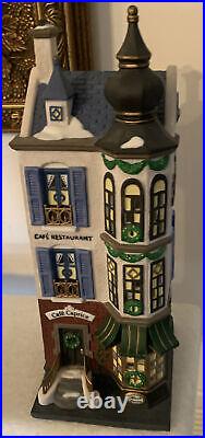 Department 56 CAFE CAPRICE FRENCH Restourant Christmas in the City Holiday Decor