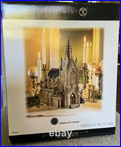 Department 56 CATHEDRAL OF ST. NICHOLAS Christmas In The City 59248 NIB