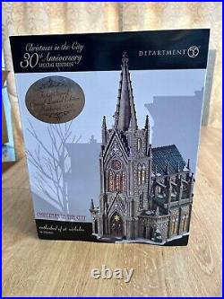 Department 56 CATHEDRAL OF St NICHOLAS Christmas in the City #59248SE with Box LTD