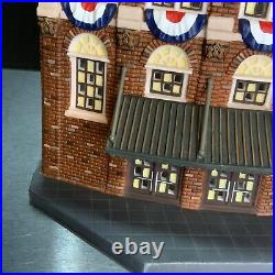 Department 56 CHRISTMAS IN THE CITY EBBETS FIELD Brooklyn Dodgers With Box 2002