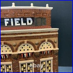 Department 56 CHRISTMAS IN THE CITY EBBETS FIELD Brooklyn Dodgers With Box 2002