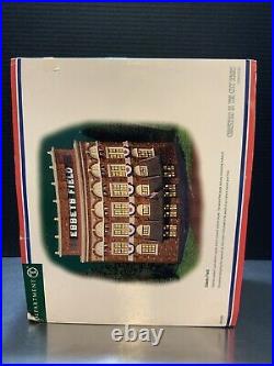 Department 56 CHRISTMAS IN THE CITY EBBETS FIELD Brooklyn Dodgers With Box 2002