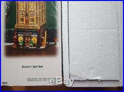 Department 56 CHRISTMAS IN THE CITY RARE HAVANA'S CIGAR SHOP 805534 NEW